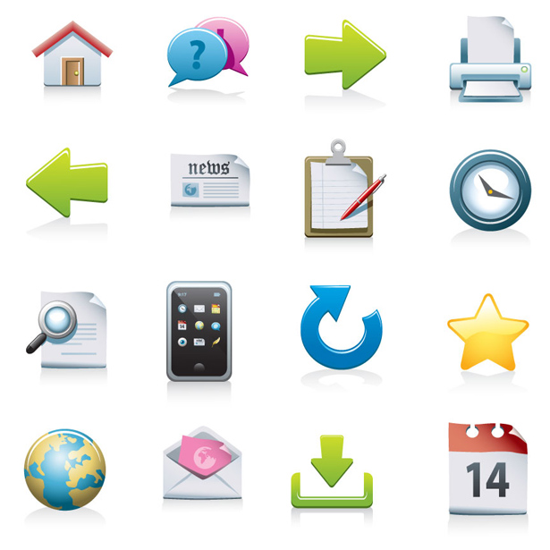 15 Free Web Icon Set Images