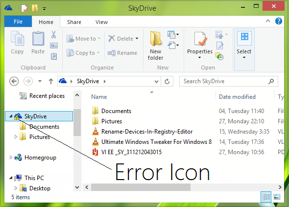 Windows 8.1 File Explorer Icon