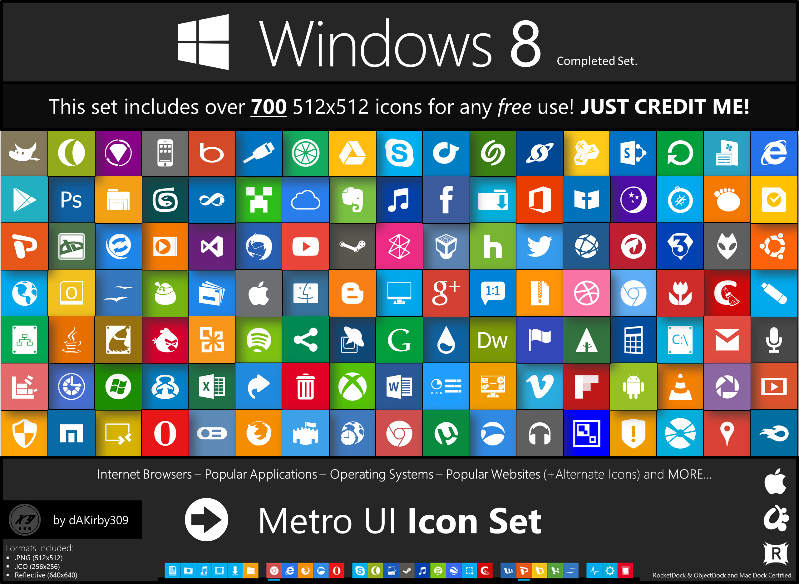 Windows 8.1 Metro Icons Windows 8.1 Metro Icons