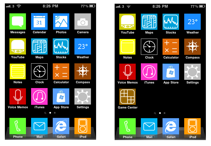 Windows Phone 7 Icons