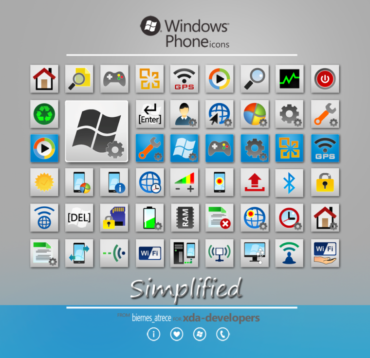Windows Phone Icons