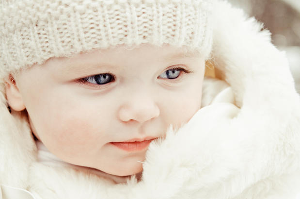 Winter Baby Photography