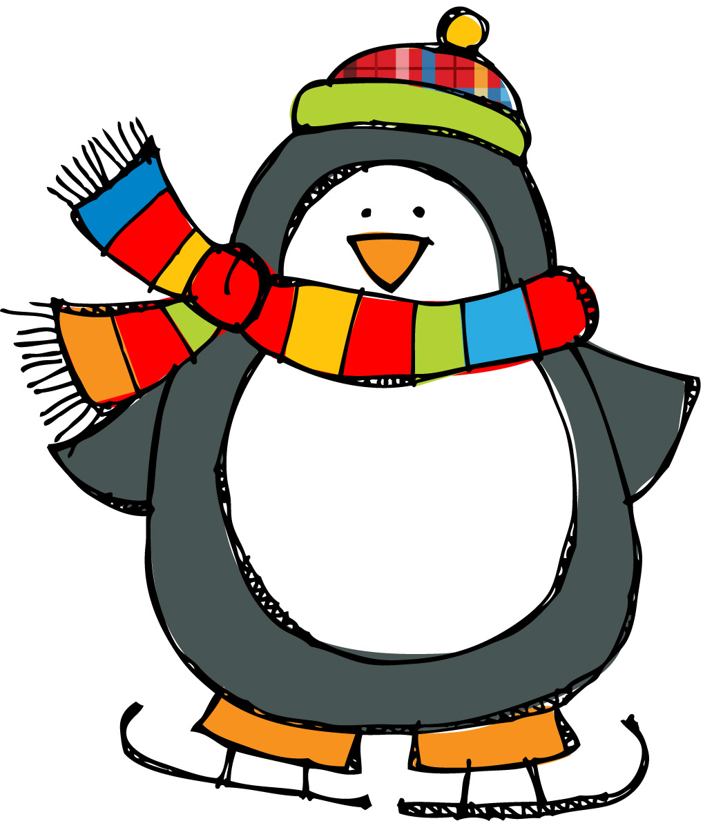 Winter Penguin Clip Art Free