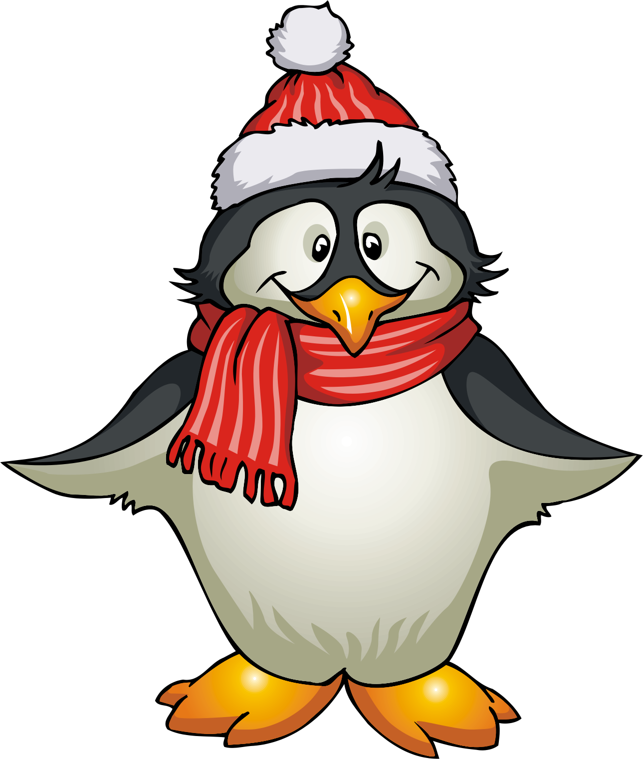 Winter Penguin Clip Art