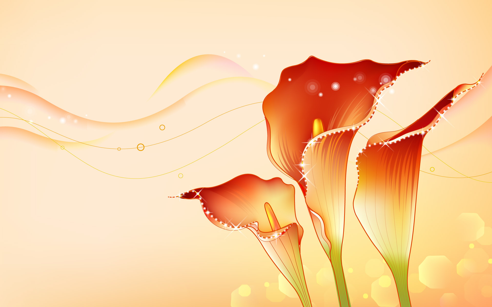 Abstract Flower Design