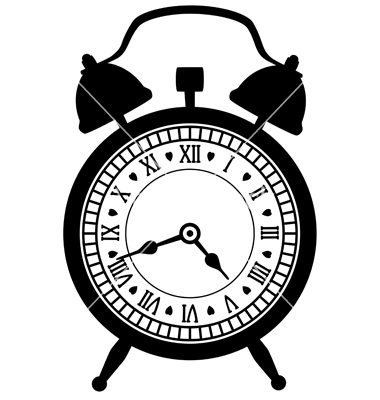 Alarm Clock Coloring Page