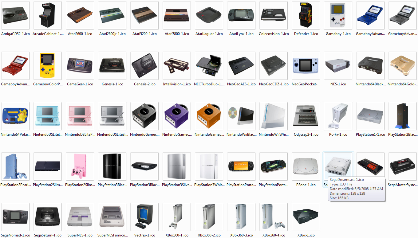 all video game consoles