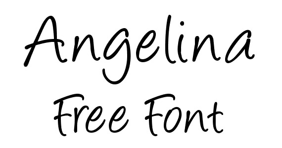 Angelina Font Free Download