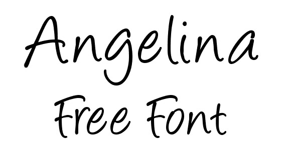 Angelina Font Free Download Angelina Font Free Download