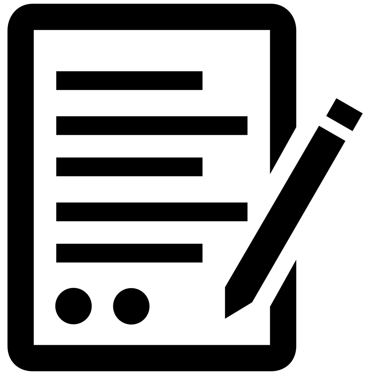 Application Form Icon Application Form Icon