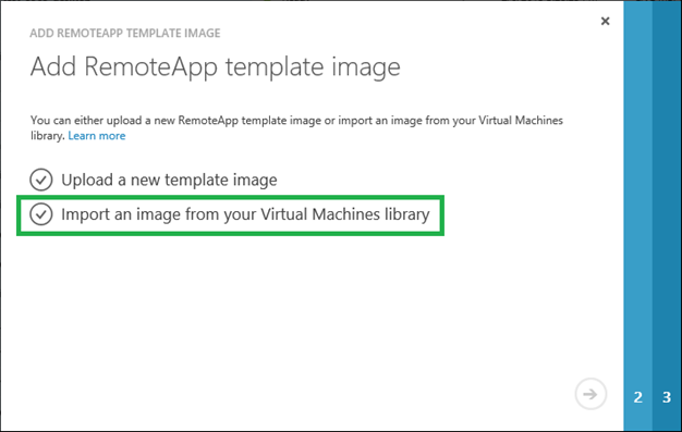 Azure RemoteApp Custom Template