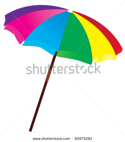 10 Beach Umbrella Vector Images