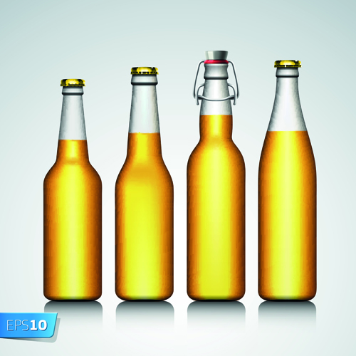 Beer Bottle Vector Free