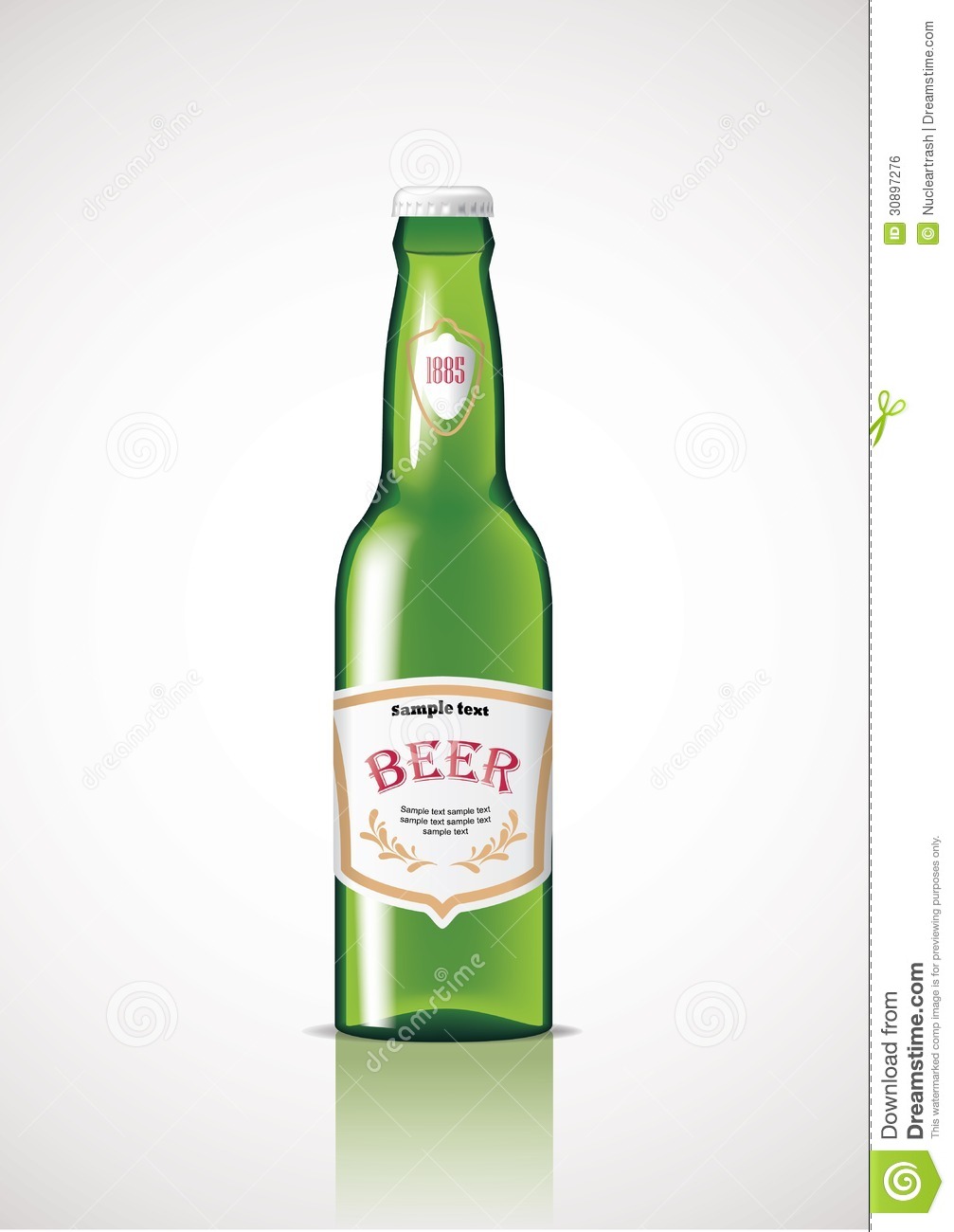 Beer Bottle Vector