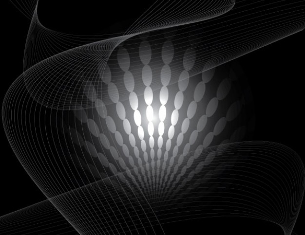 Black Abstract Background Vector Free