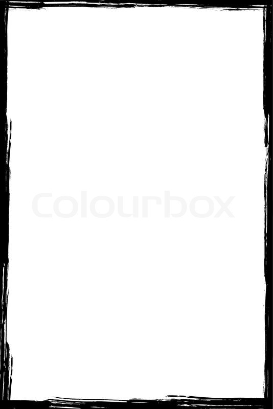 Black and White Frame Grunge Background