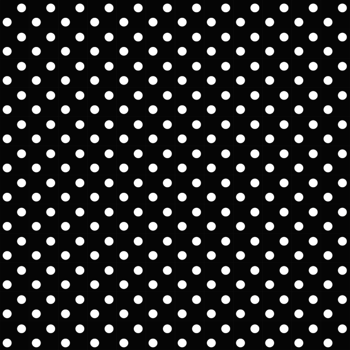 Black and White Polka Dot Pattern