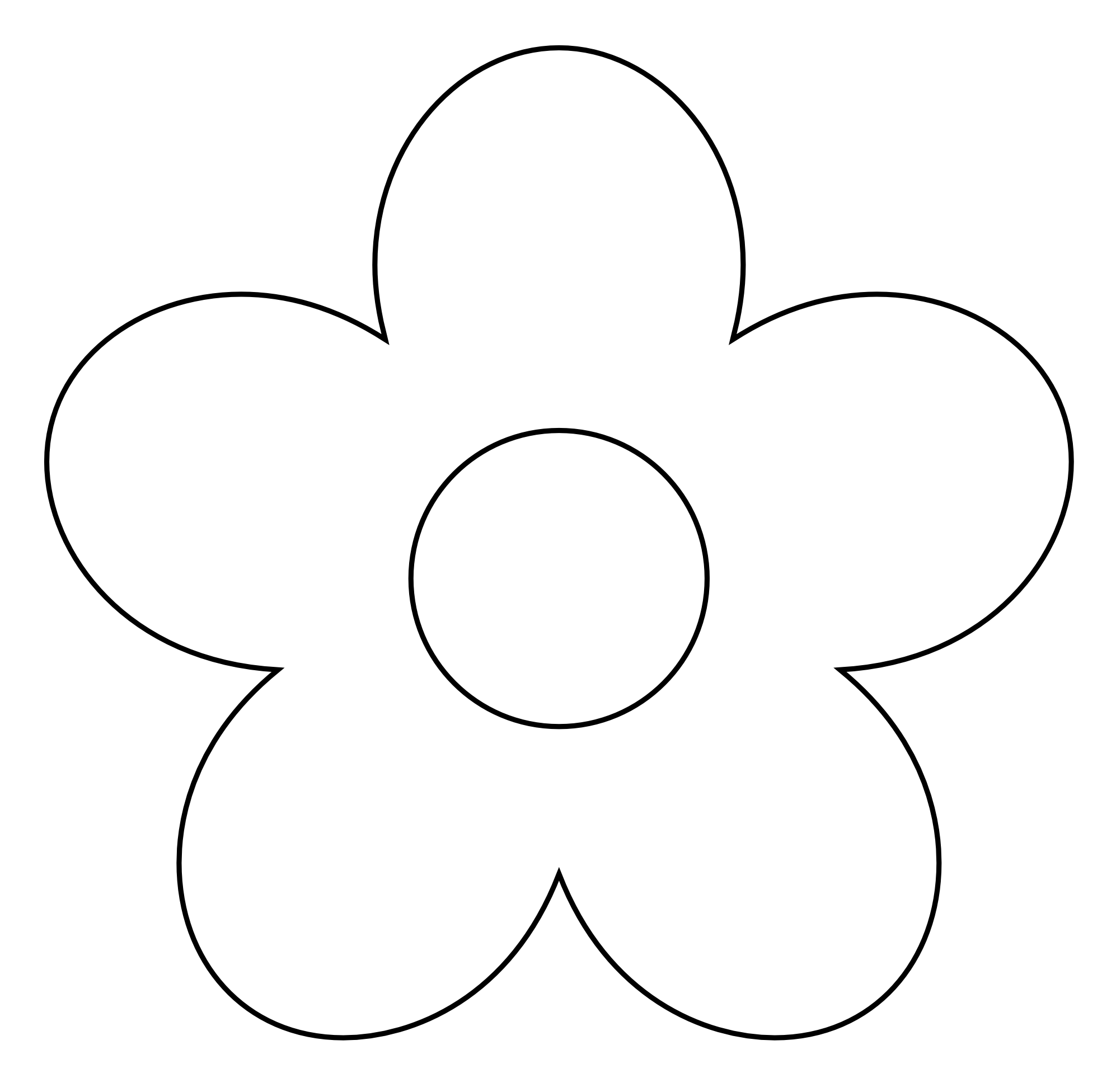 12 Graphic Black And White Spring Flower Images