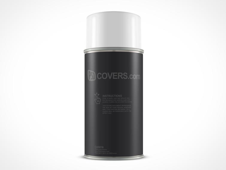 13 PSD Mockup Spray Images