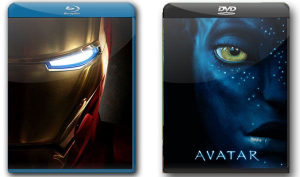 Blu-ray DVD Template Photoshop