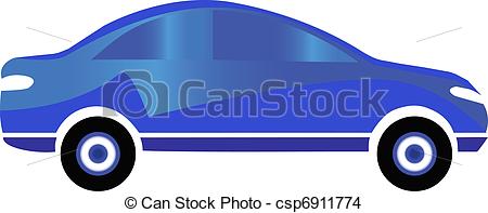 Blue Sports Car Drawing Clip Art