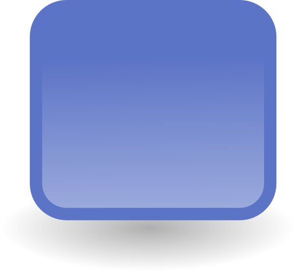 Blue Square Button Clip Art
