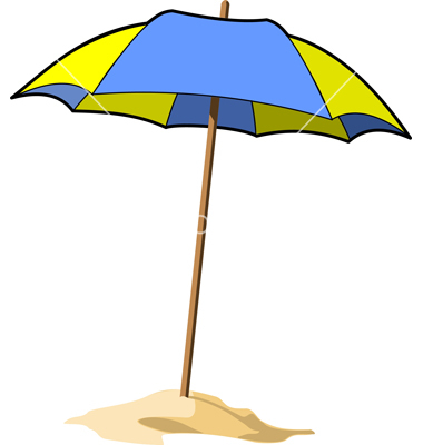 Cartoon Beach Umbrella Cartoon Beach Umbrella