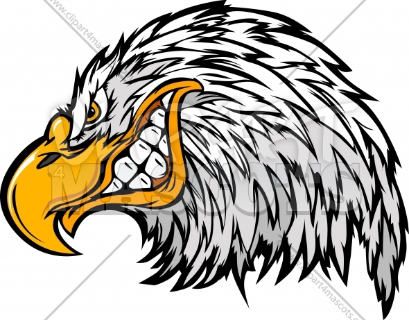 Cartoon Eagle Mascots Cartoon Eagle Mascots