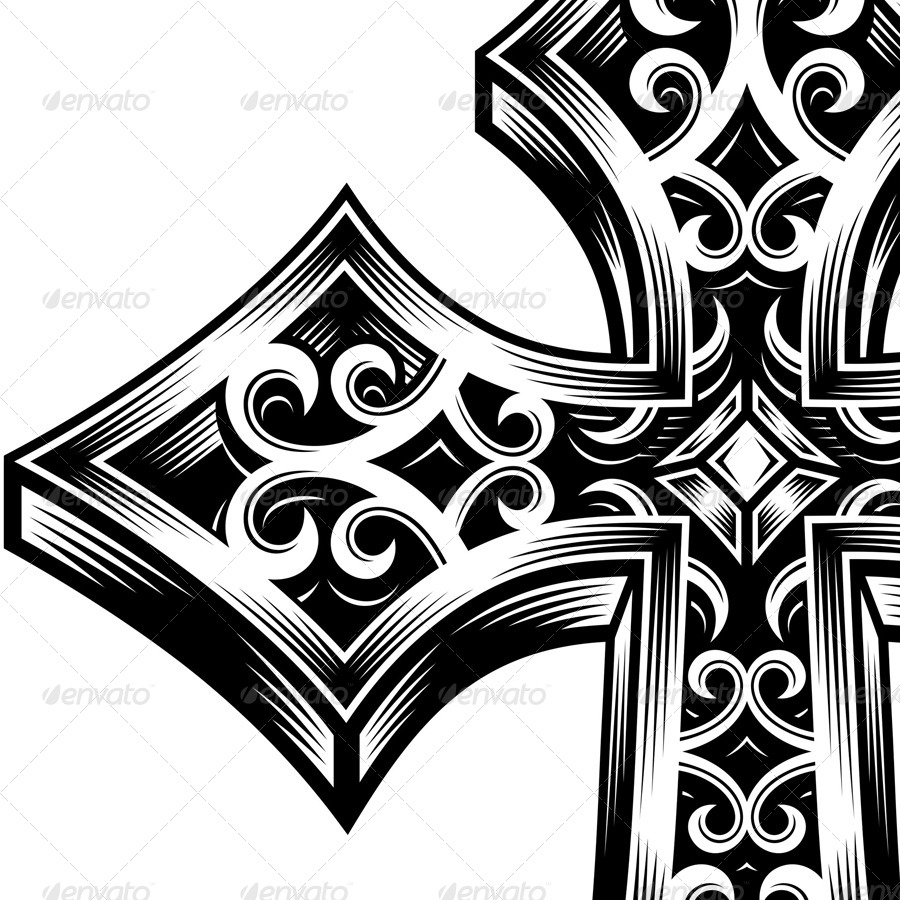 Celtic Cross Vector