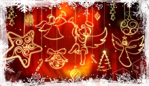 Christmas Angel Desktop Themes
