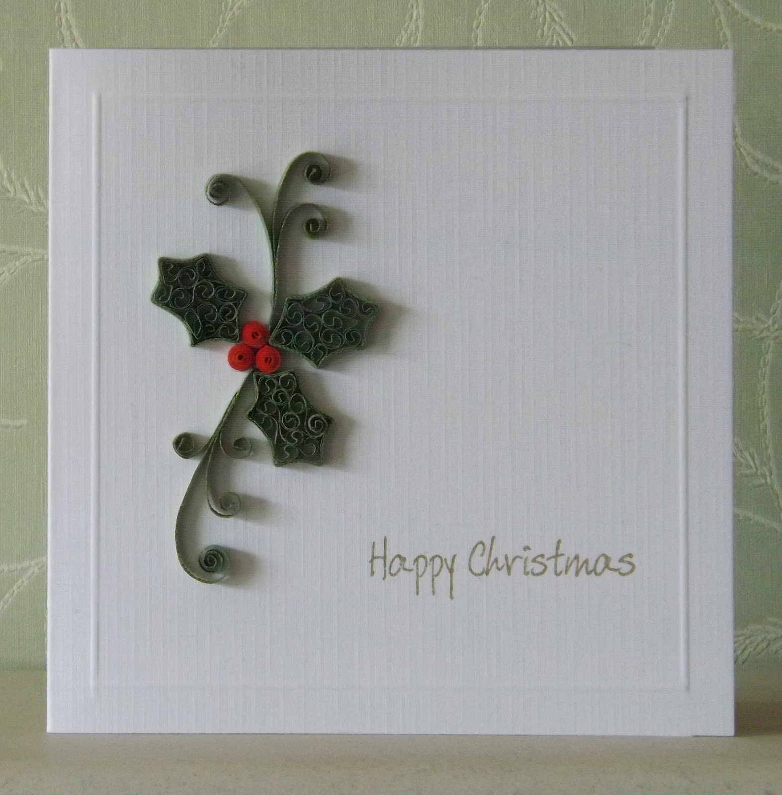 Christmas Quilling Card Design