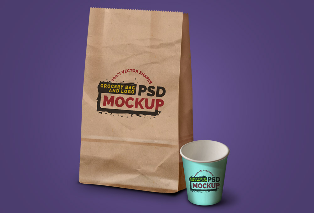 Coffee Bag Mockup