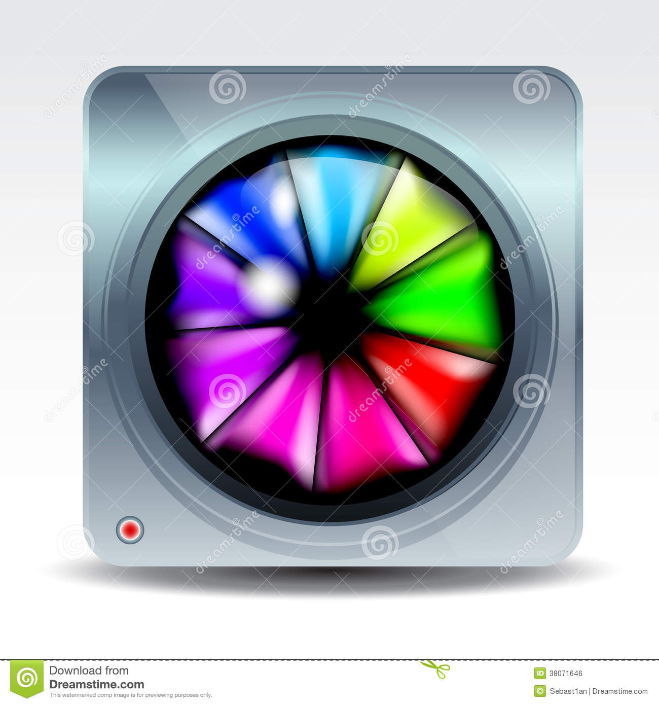 Colorful Camera App Icon