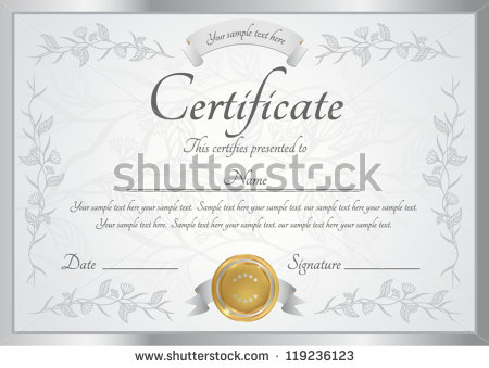 Completion Certificate Template