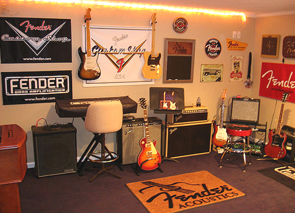 Cool Music Room Idea