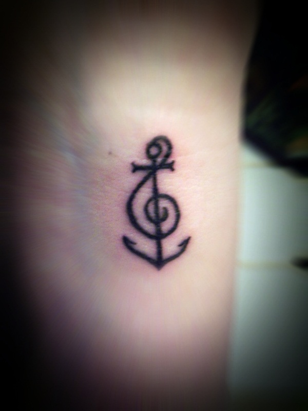 Cool Music Tattoo Designs