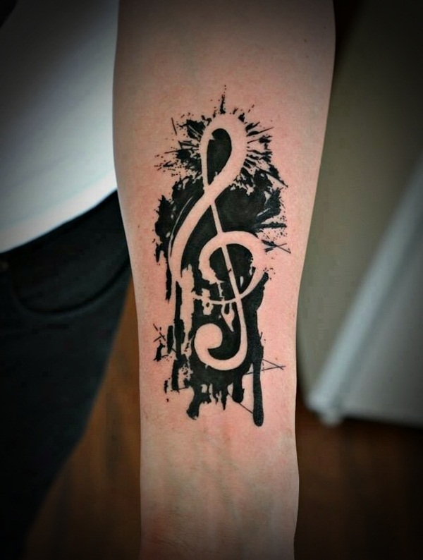 Cool Music Tattoo