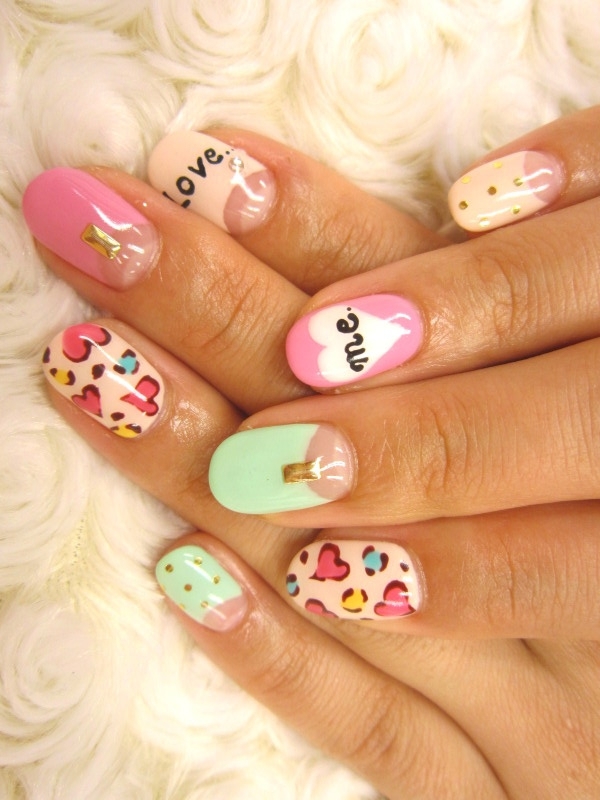 Cute Summer Nail Art Design