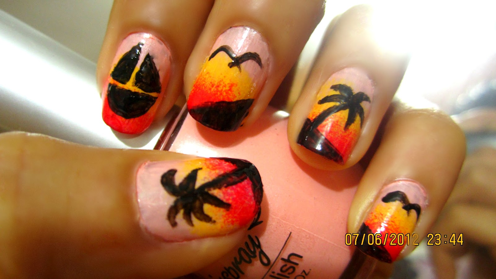 Cute Summer Nail Design