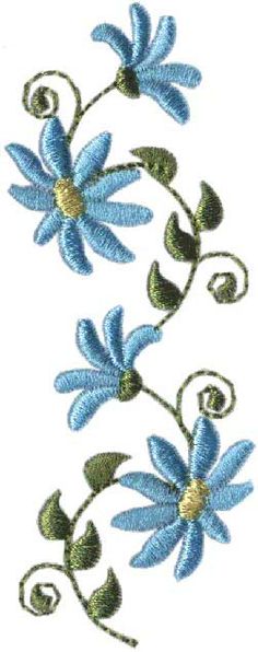 Daisy Machine Embroidery Designs