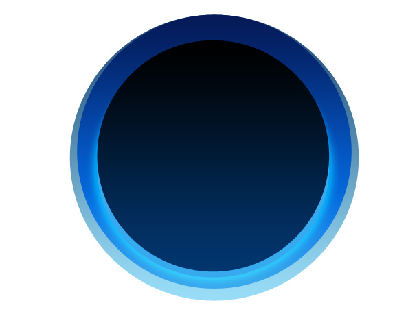 11 Blue Circle PSD Images