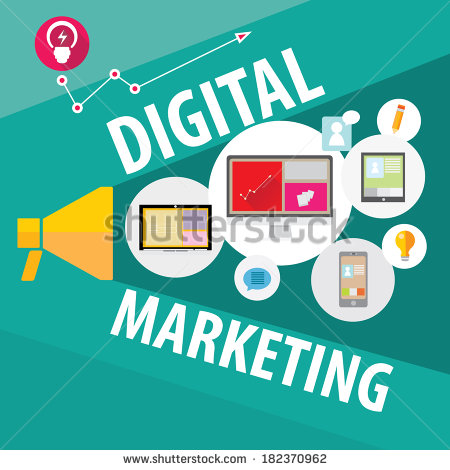 Digital Media Marketing Background