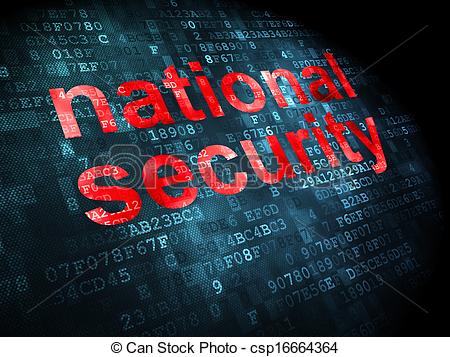 Digital Network Security Clip Art