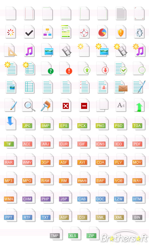 Document Icons Free