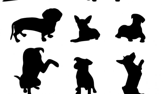 Dog Silhouette Vector