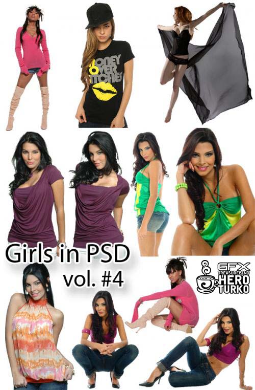 Download PSD Photoshop Girl