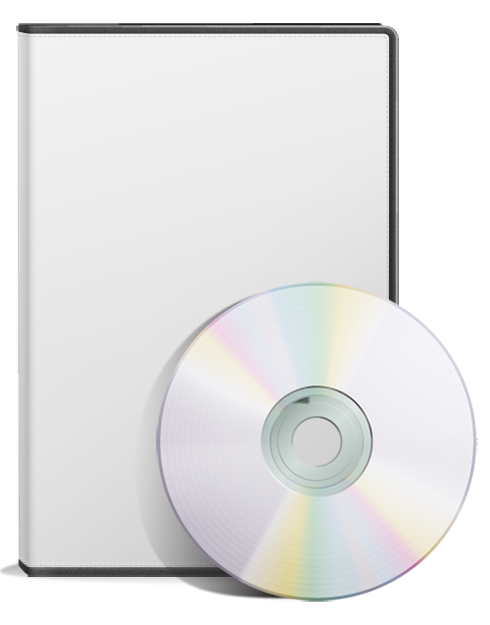 DVD Case Cover Template PSD