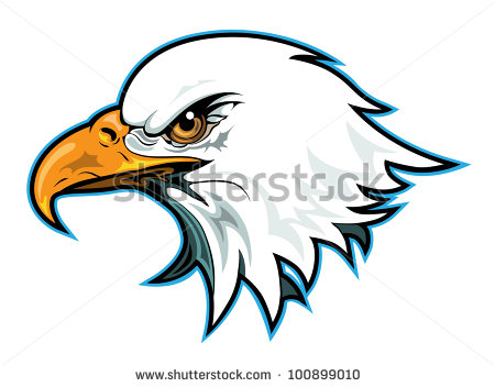 Eagle Head Profile Logo