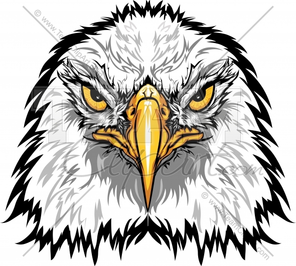 Eagle Head Vector Clip Art