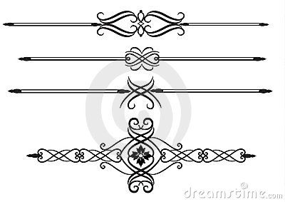 Elegant Lines Clip Art